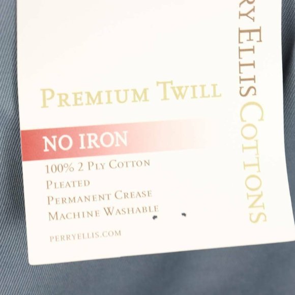 Perry Ellis Collections Premium Twill Mens Dress - Picture 6 of 8